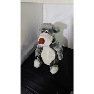 The Disney Channel Baloo Bear The Jungle Book 12 Plush Stuffed Animal Vintage G1